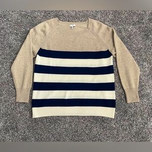 Joie Cashmere Striped Sweater